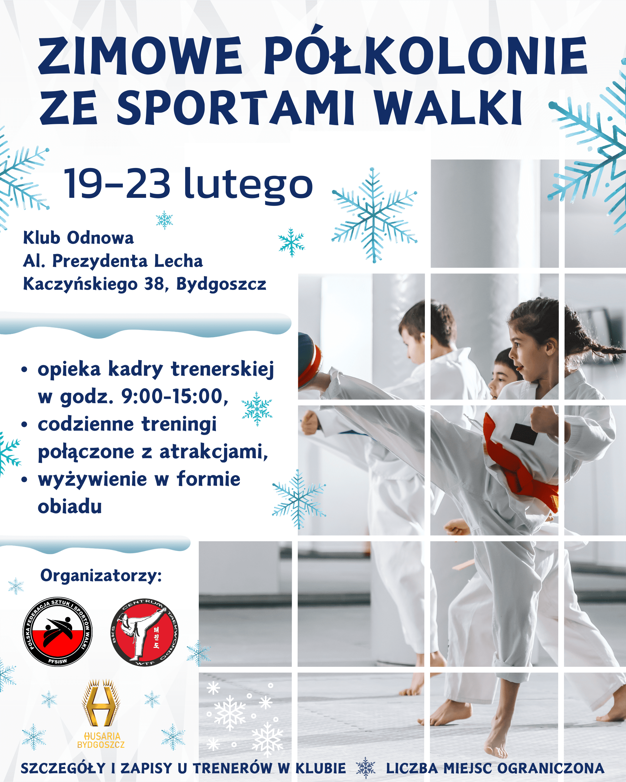 Zimowe Półkolonie ze Sportami Walki 19-23 lutego