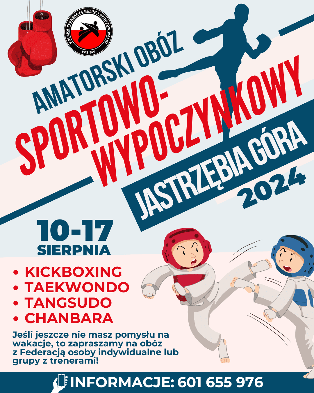 Obóz sportowo-wypoczynkowy Jastrzębia Góra 2024